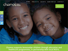 Tablet Screenshot of chamos.org.uk